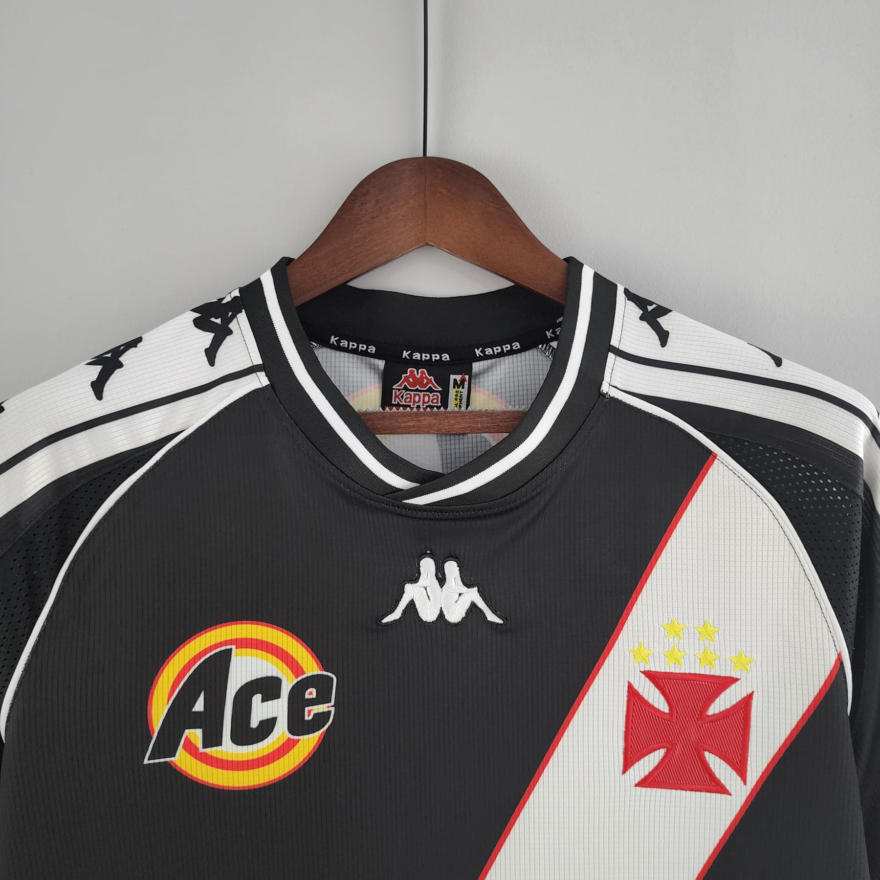 Camisa Vasco I - 2000 Retrô Preta