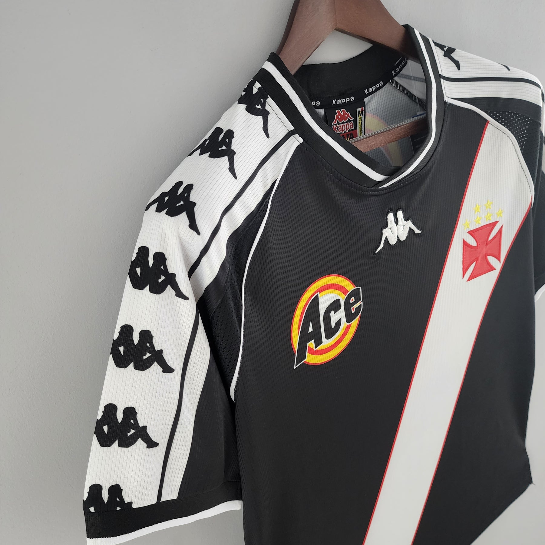 Camisa Vasco I - 2000 Retrô Preta