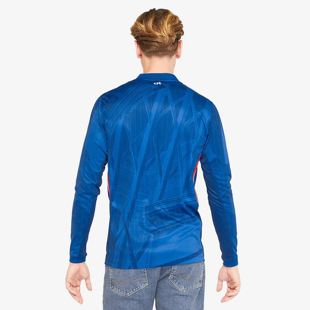 Camisa Manga Longa Chelsea I - 2025/26 Azul