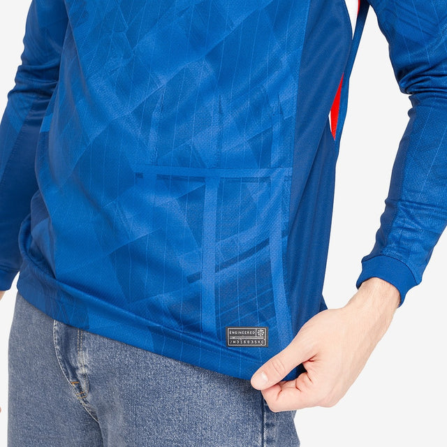 Camisa Manga Longa Chelsea I - 2025/26 Azul