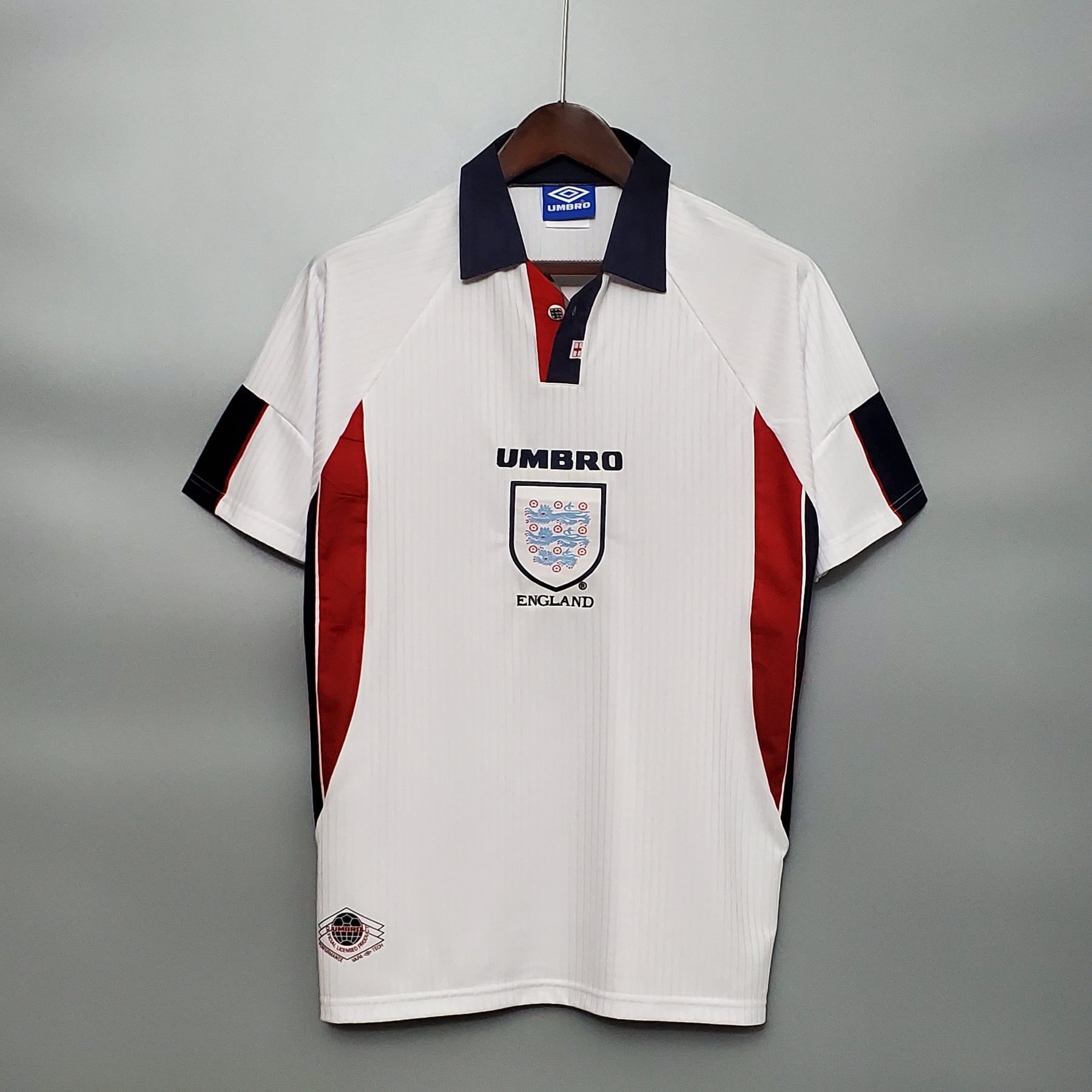 Camisa Umbro Inglaterra I - 1998 Retrô