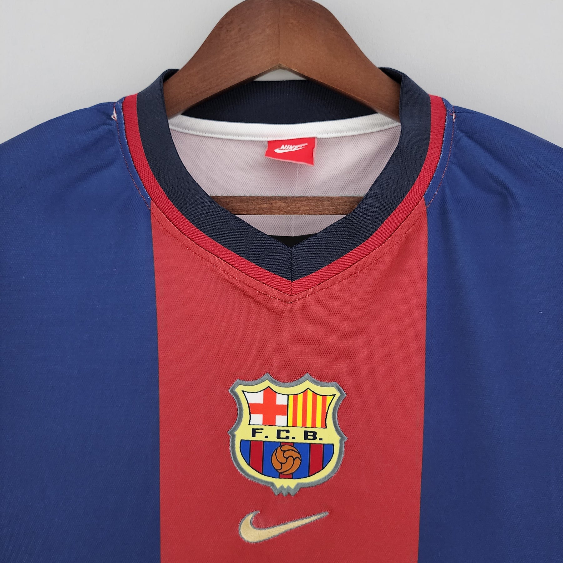Camisa Barcelona I - 1998/99 Retrô