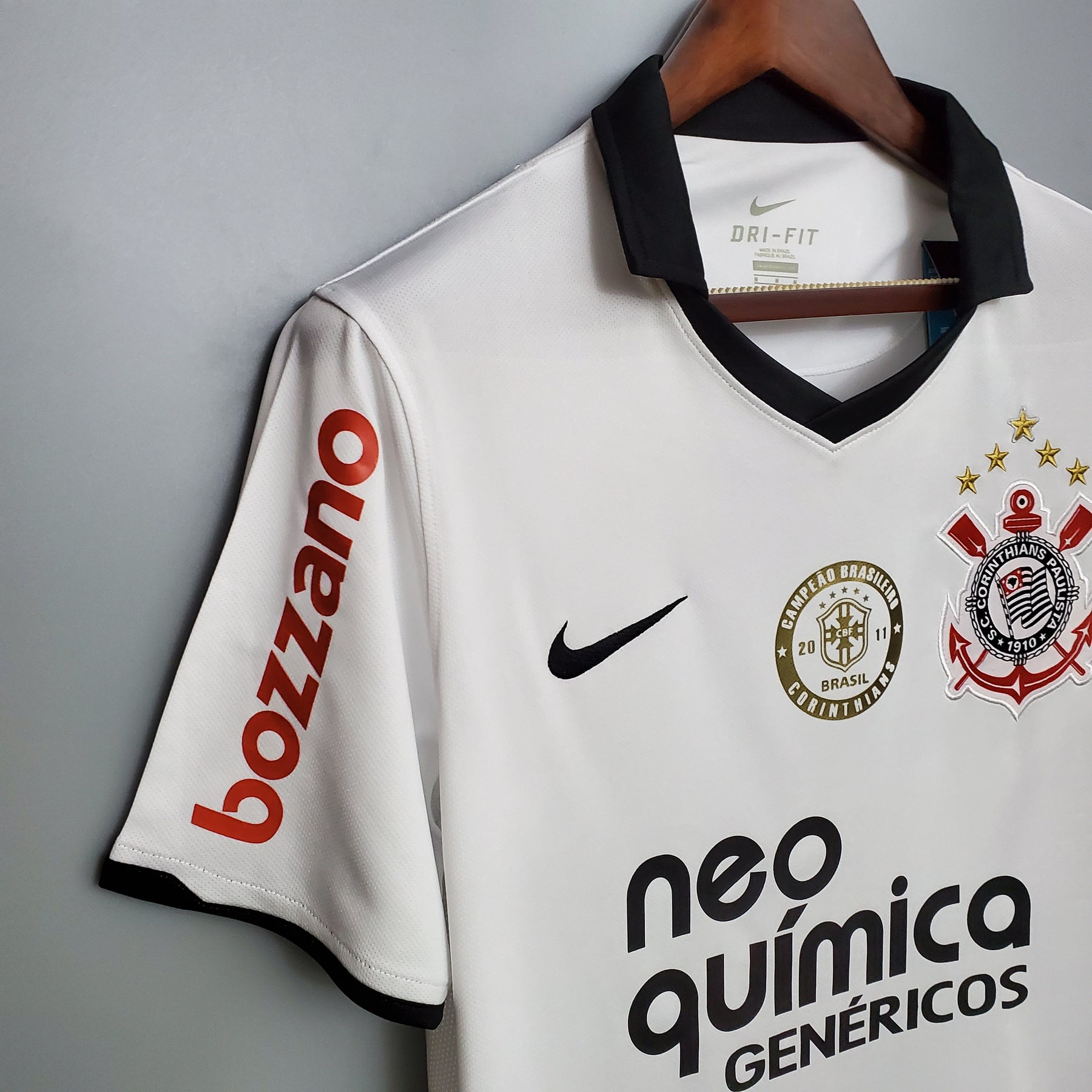 Camisa Corinthians I - 2011 Retrô Branca