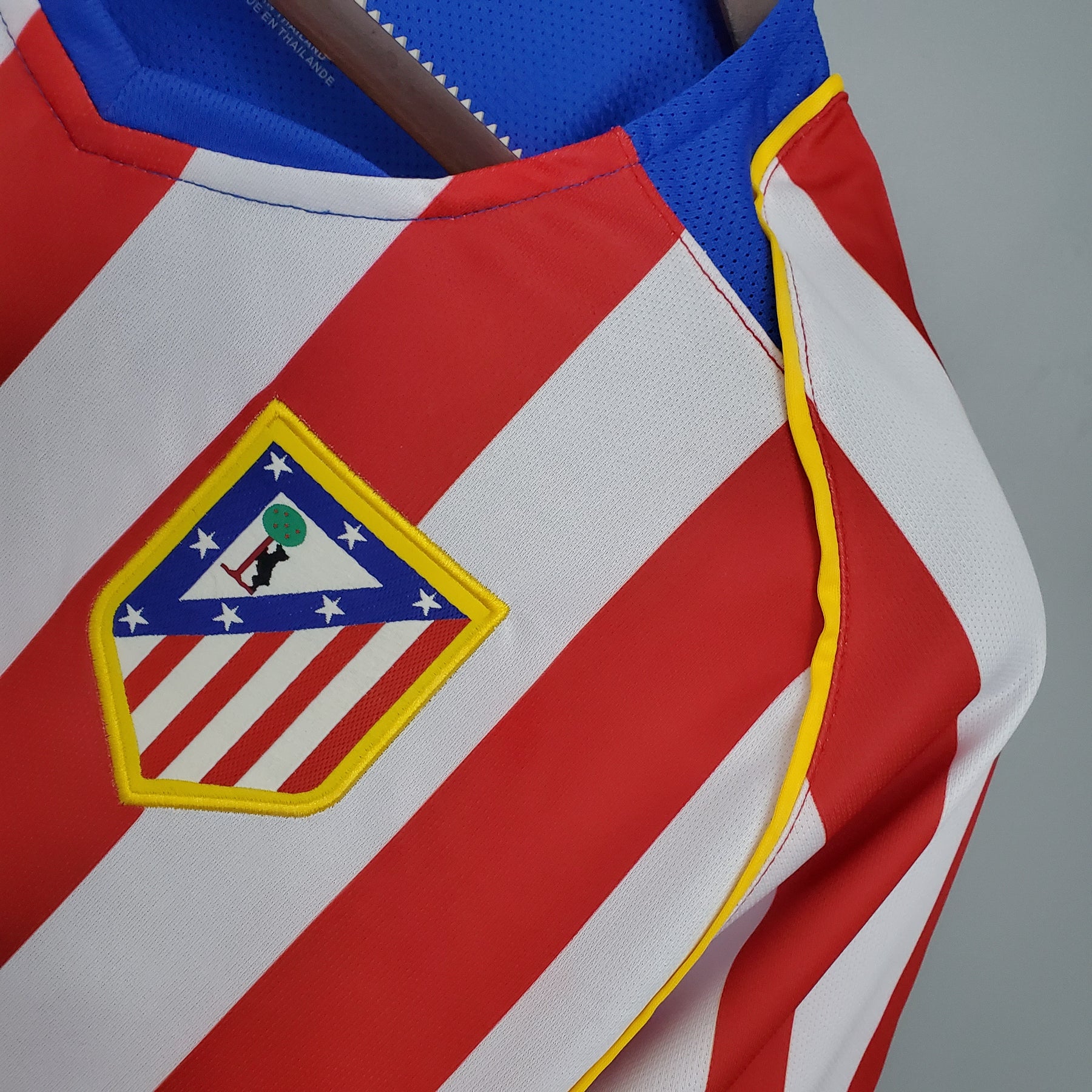 Camisa Atlético de Madrid I - 2004/05 Retrô