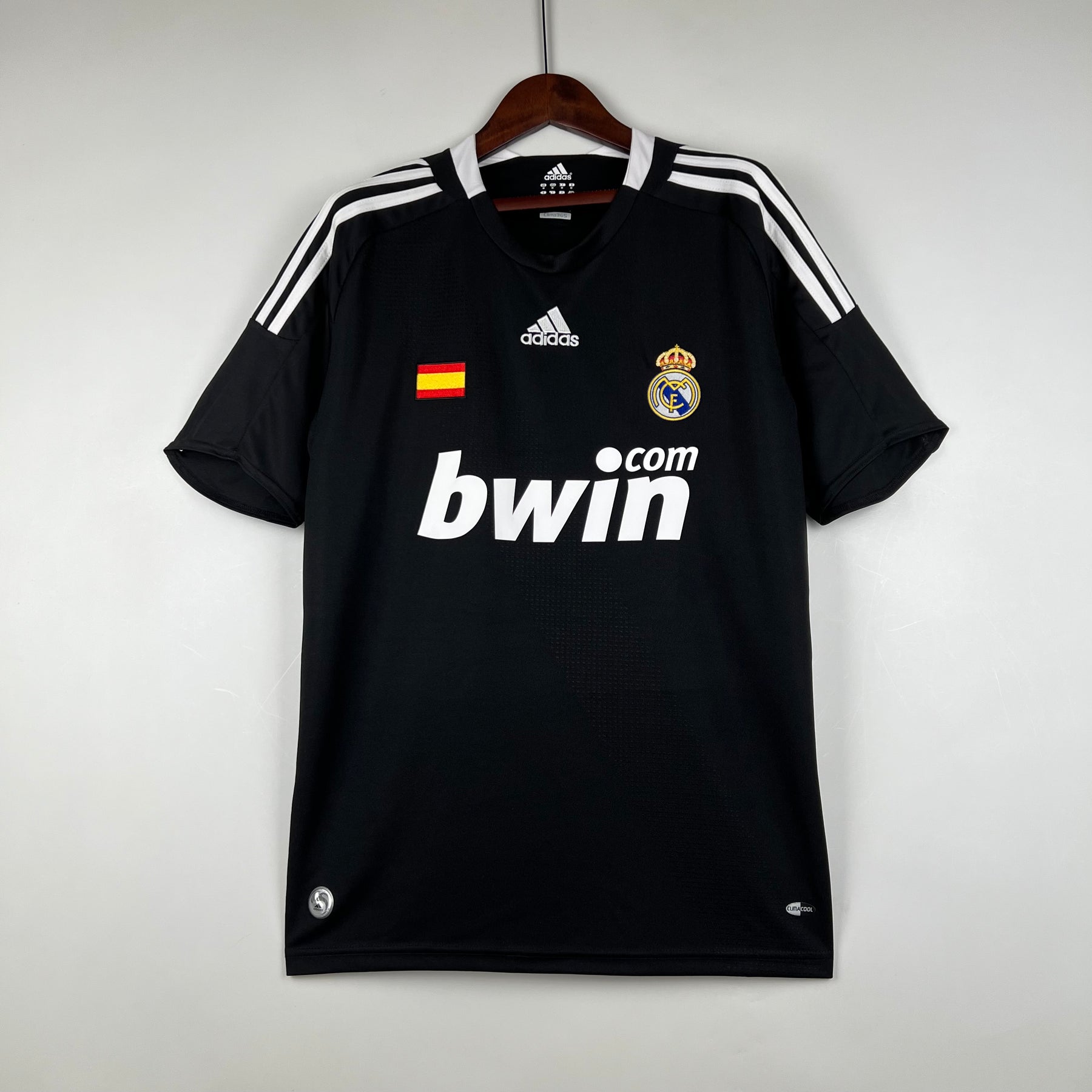 Camisa Real Madrid III - 2008/09 Retrô Preta