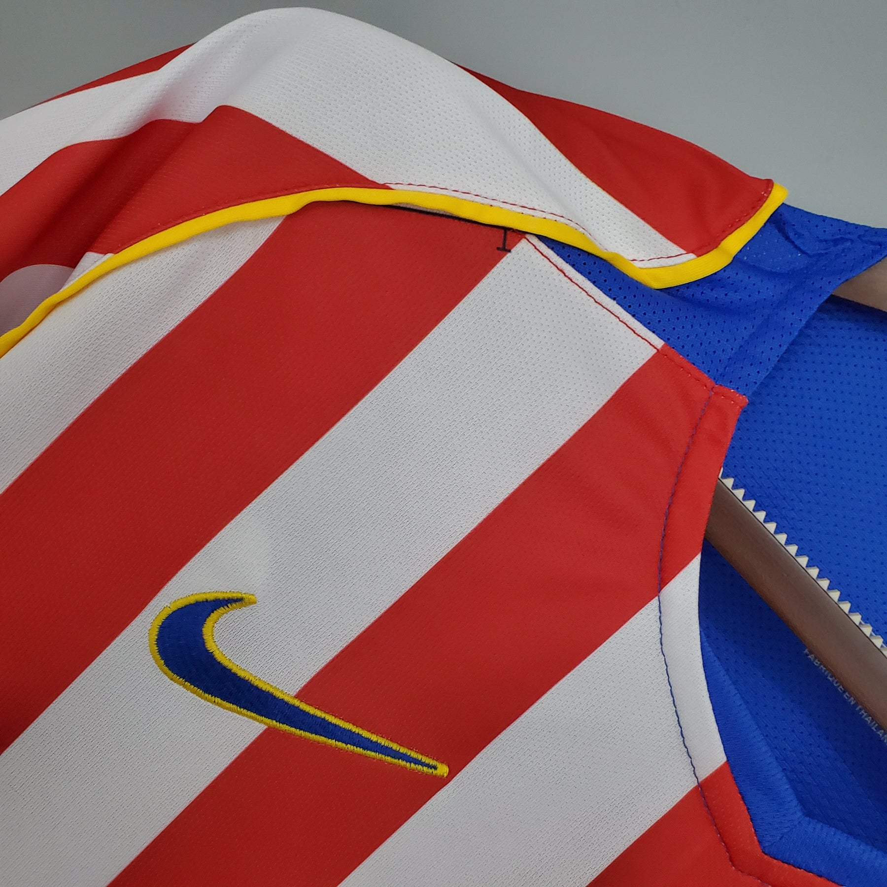 Camisa Atlético de Madrid I - 2004/05 Retrô