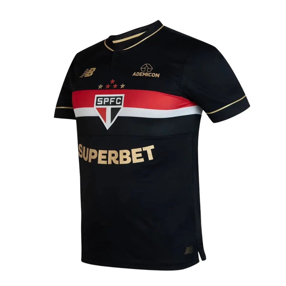 (PRÉ VENDA) Camisa São Paulo III Comemorativa - 2025/26 Preta