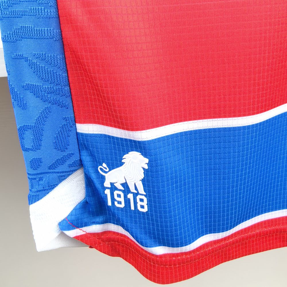 Camisa Feminina Fortaleza I - 2024/25 Azul e Vermelha
