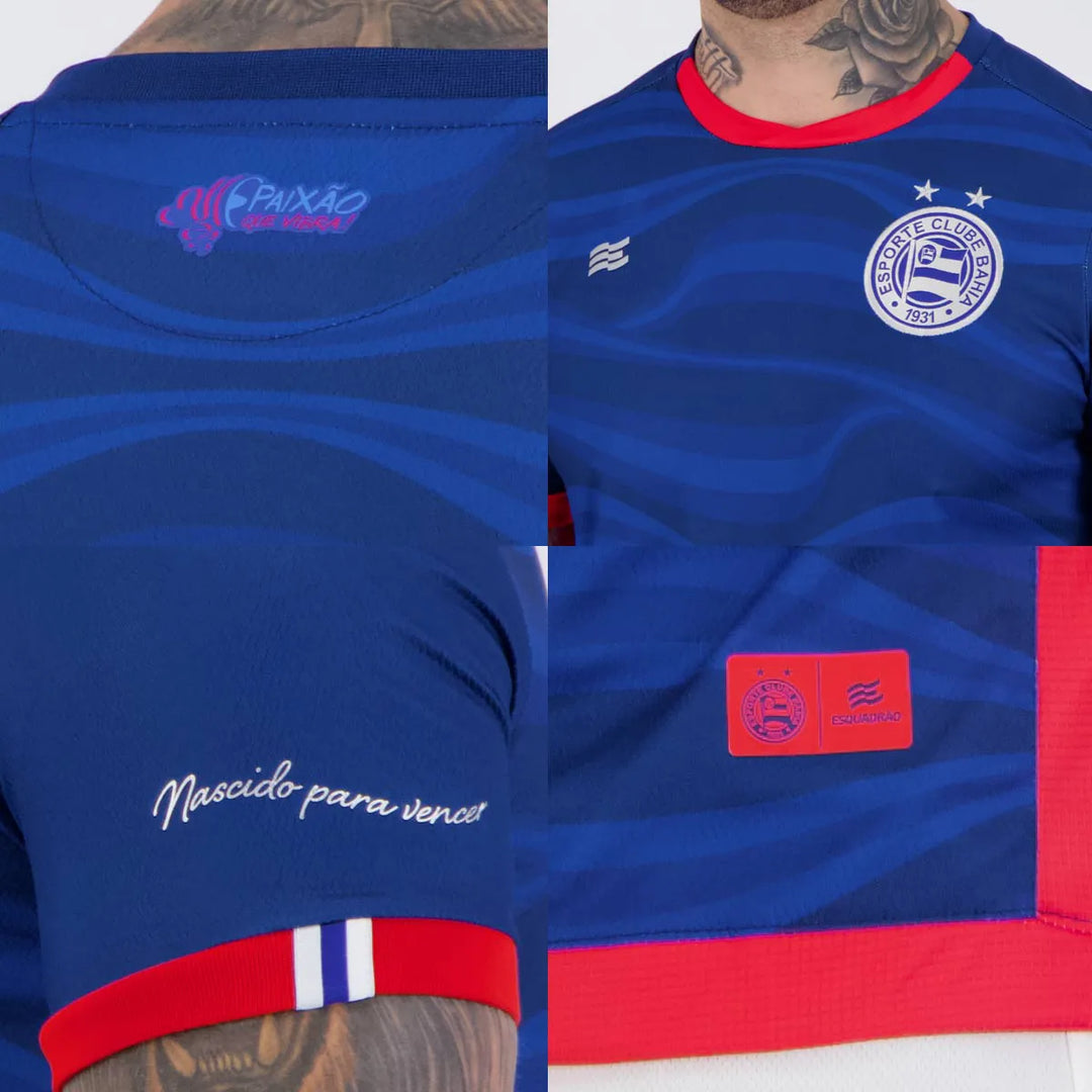 Camisa Bahia III - 2024/25 Azul