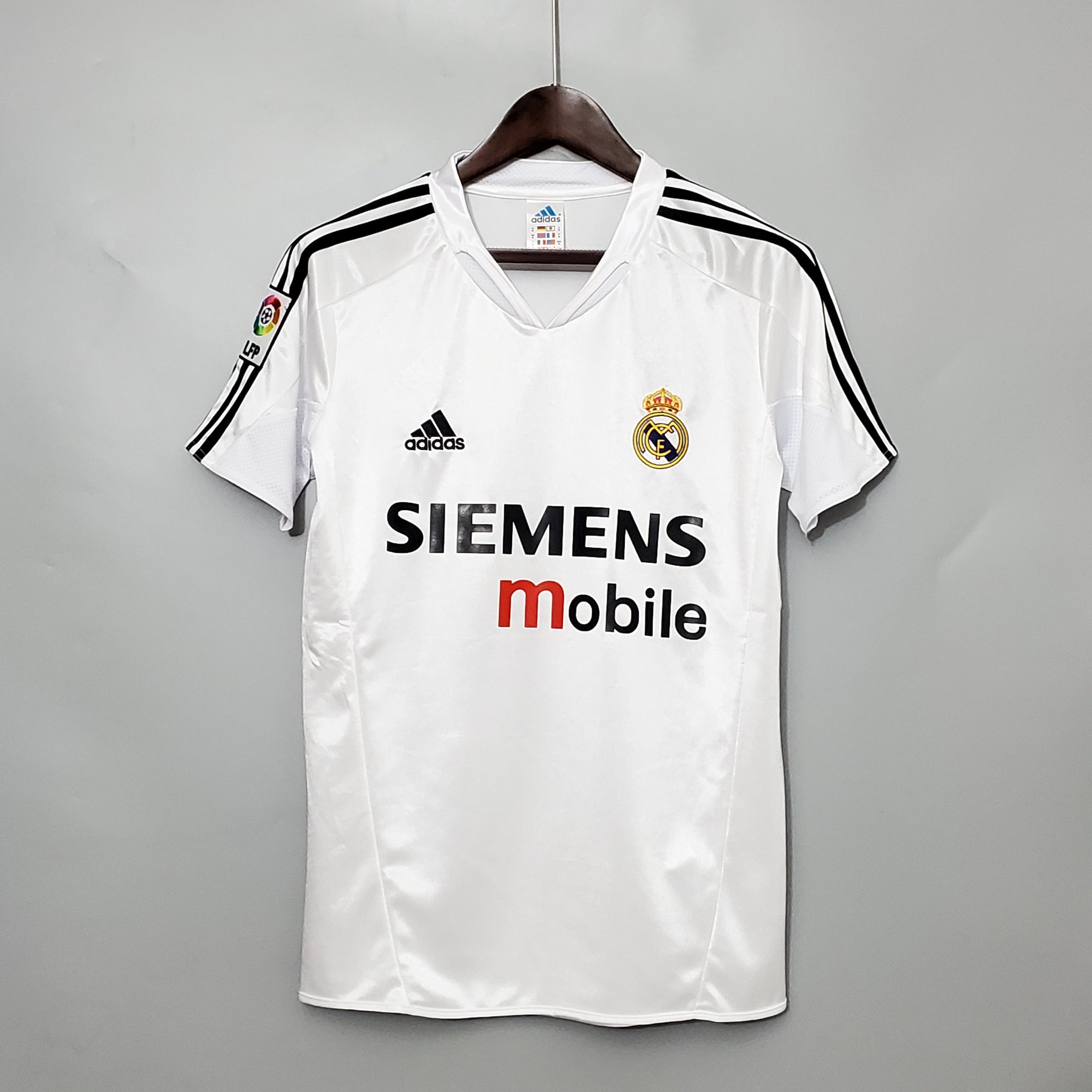 Camisa Real Madrid I - 2004/05 Retrô Branca