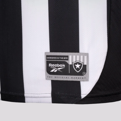 Camisa Botafogo I - 2025/26 Preta e Branca