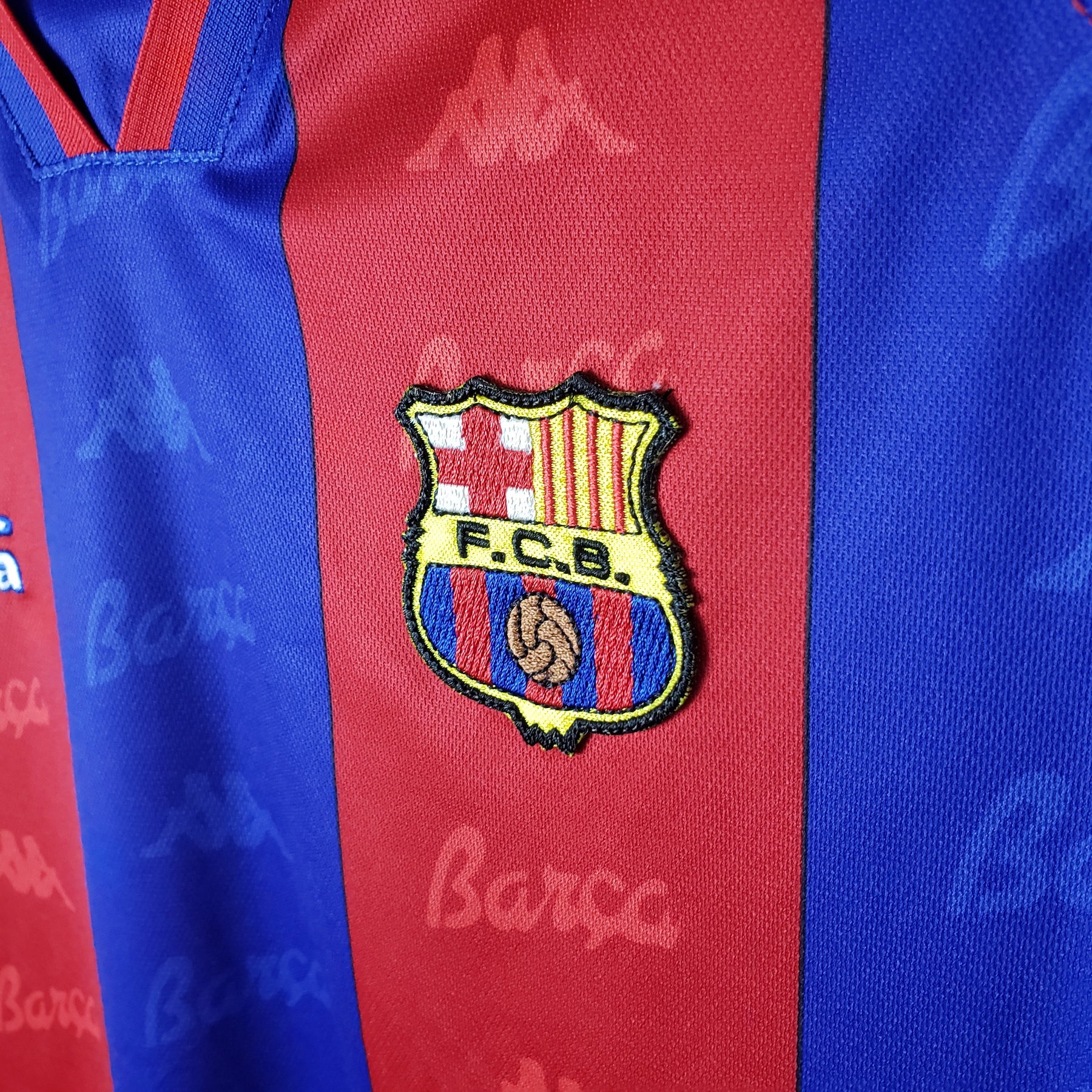 Camisa Barcelona I - 1996/97 Retrô