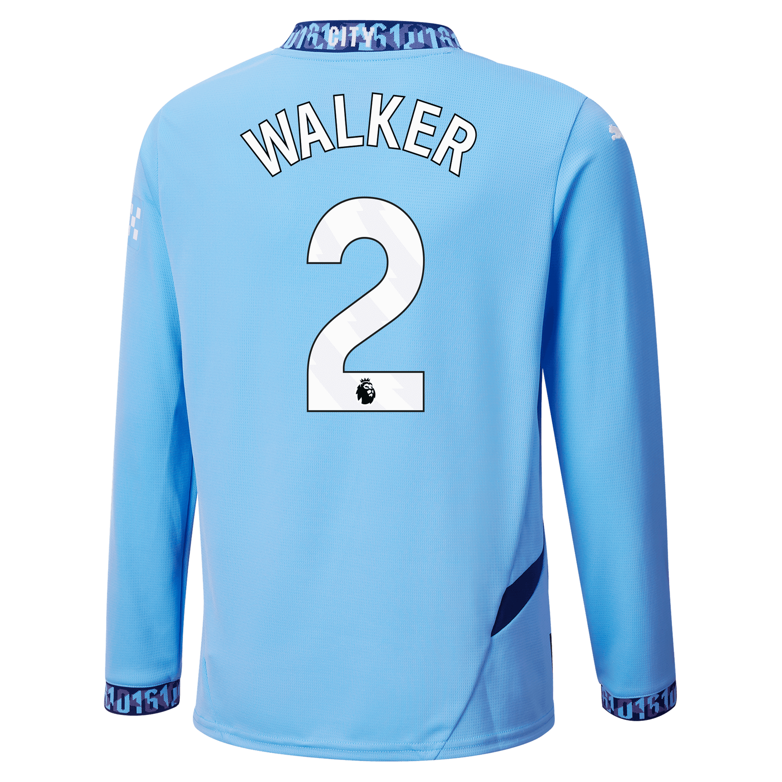 Camisa Manchester City I Manga Longa - 2024/25 - Walker (2)