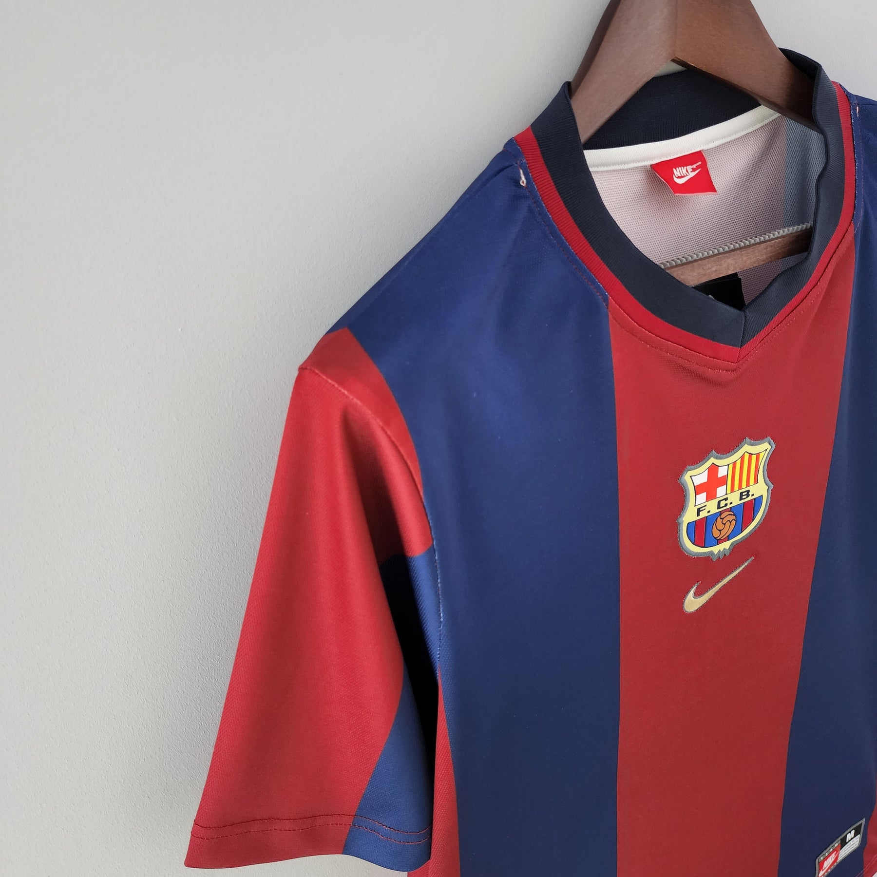 Camisa Barcelona I - 1998/99 Retrô