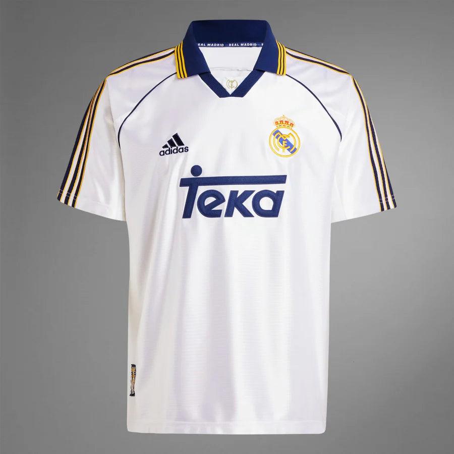 Camisa Real Madrid I - 1998/00 Retrô Branca