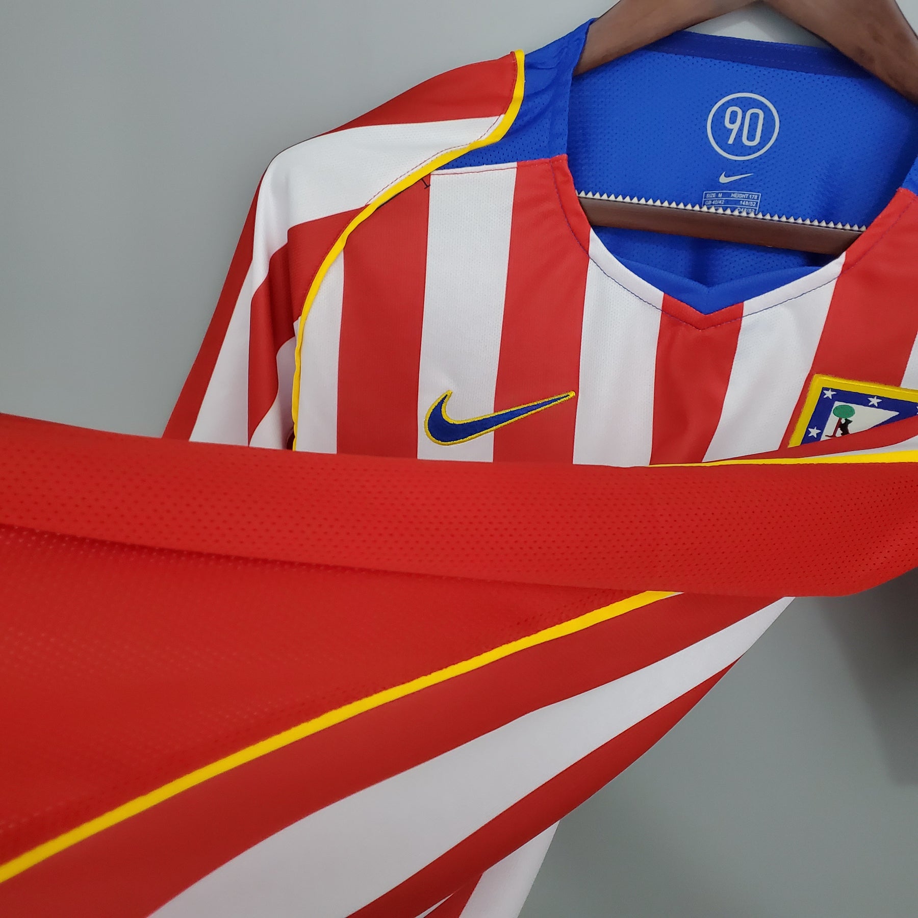 Camisa Atlético de Madrid I - 2004/05 Retrô