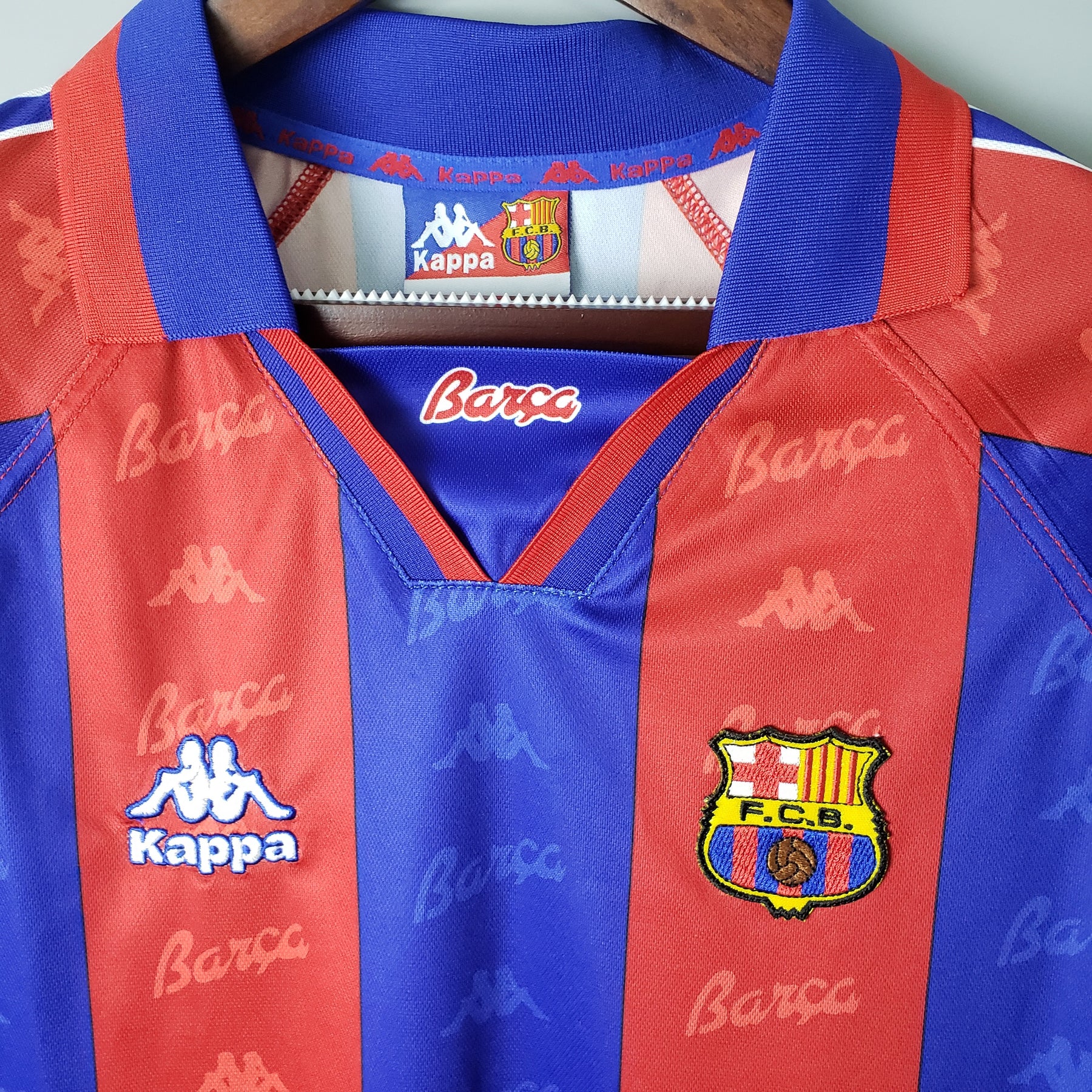 Camisa Barcelona I - 1996/97 Retrô
