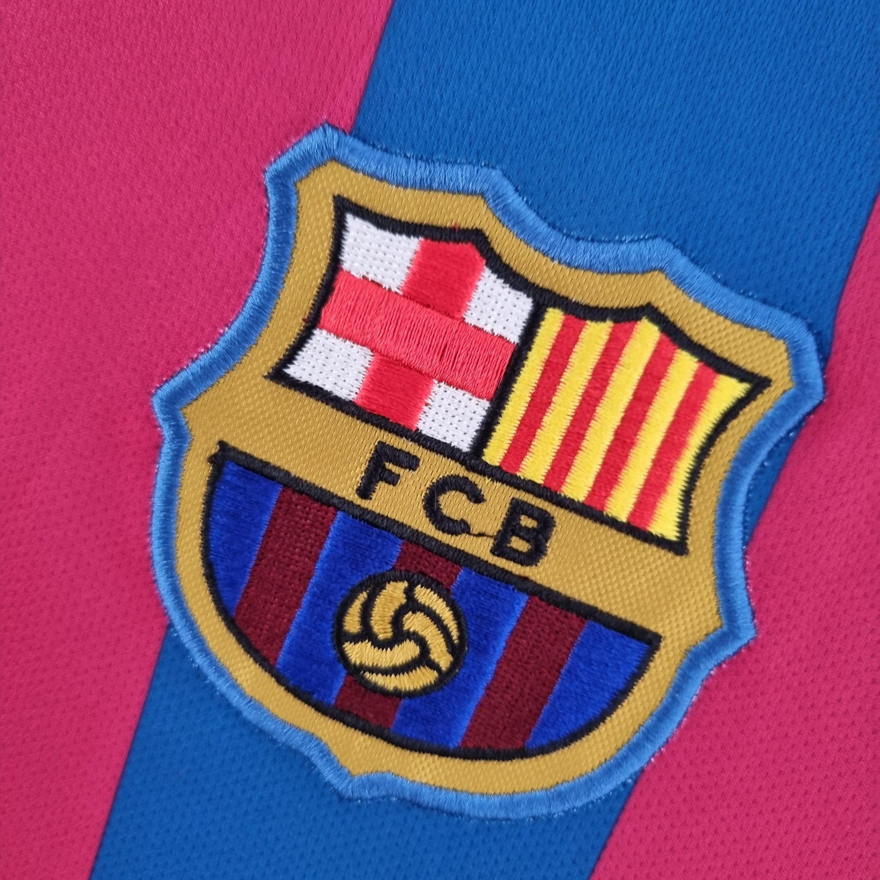 Camisa Manga Longa Barcelona I - 2005/06 Retrô