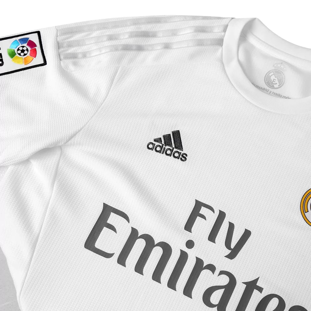 Camisa Real Madrid I - 2015/16 Retrô Branca