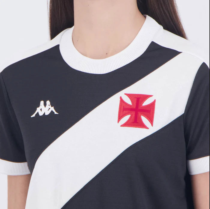 Camisa Feminina Vasco I - 2024/25 Preta