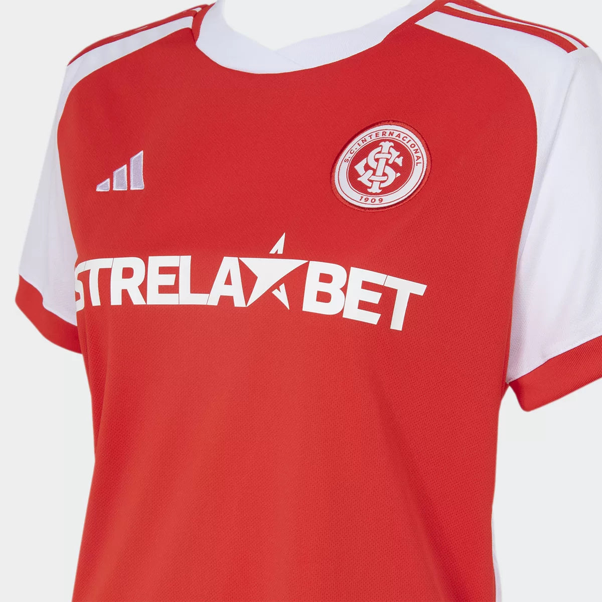 Camisa Feminina Internacional I - 2024/25 Vermelha