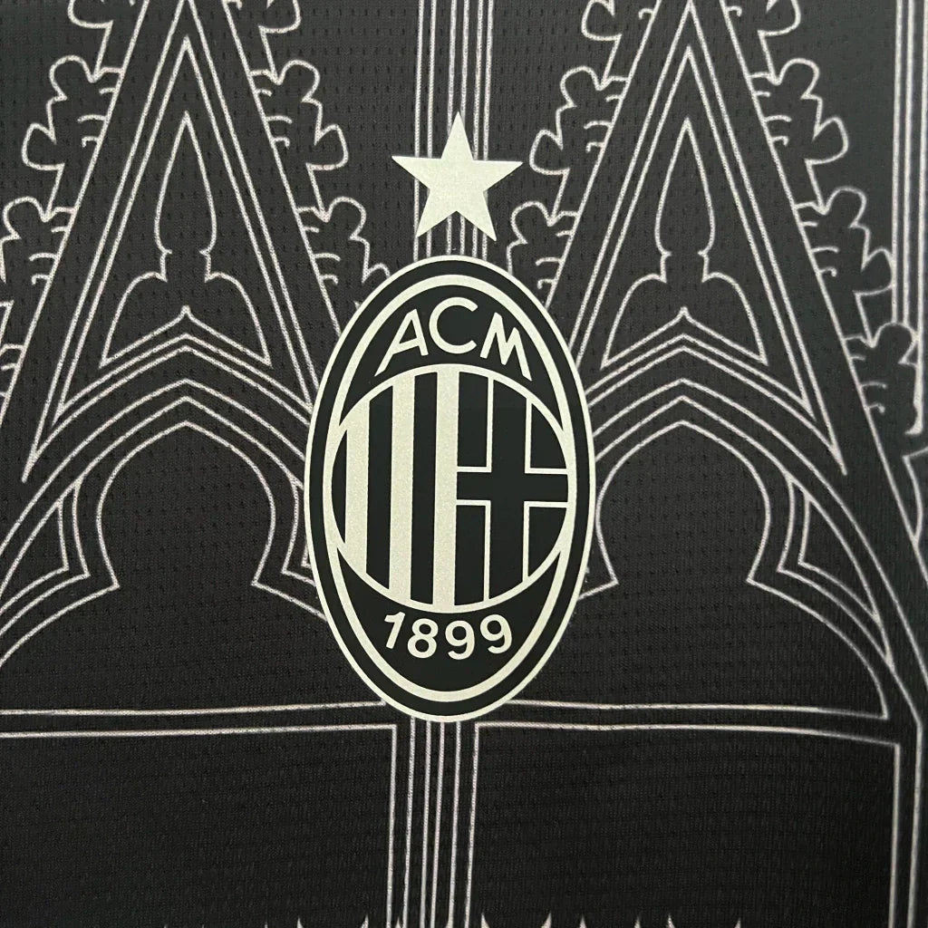 Camisa Milan x PLEASURES - 2024/25 Preta