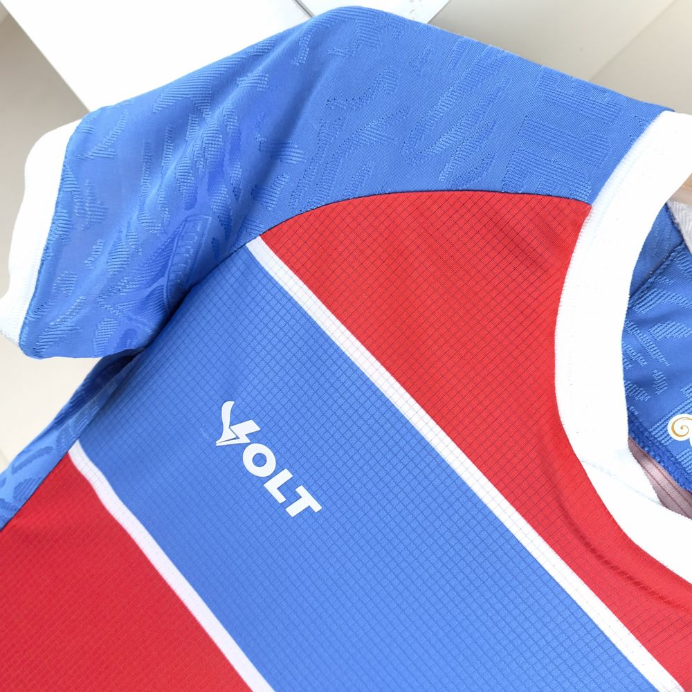 Camisa Feminina Fortaleza I - 2024/25 Azul e Vermelha