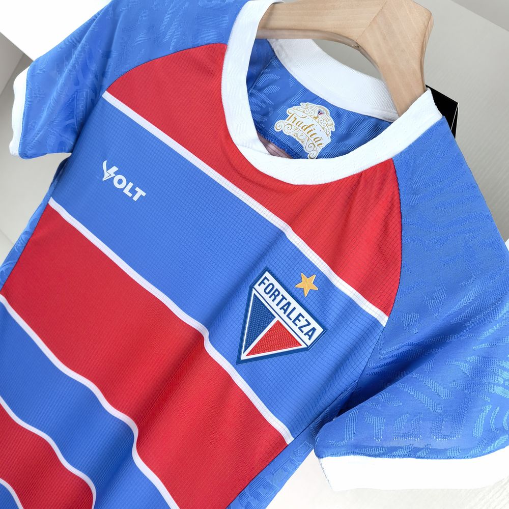 Camisa Feminina Fortaleza I - 2024/25 Azul e Vermelha