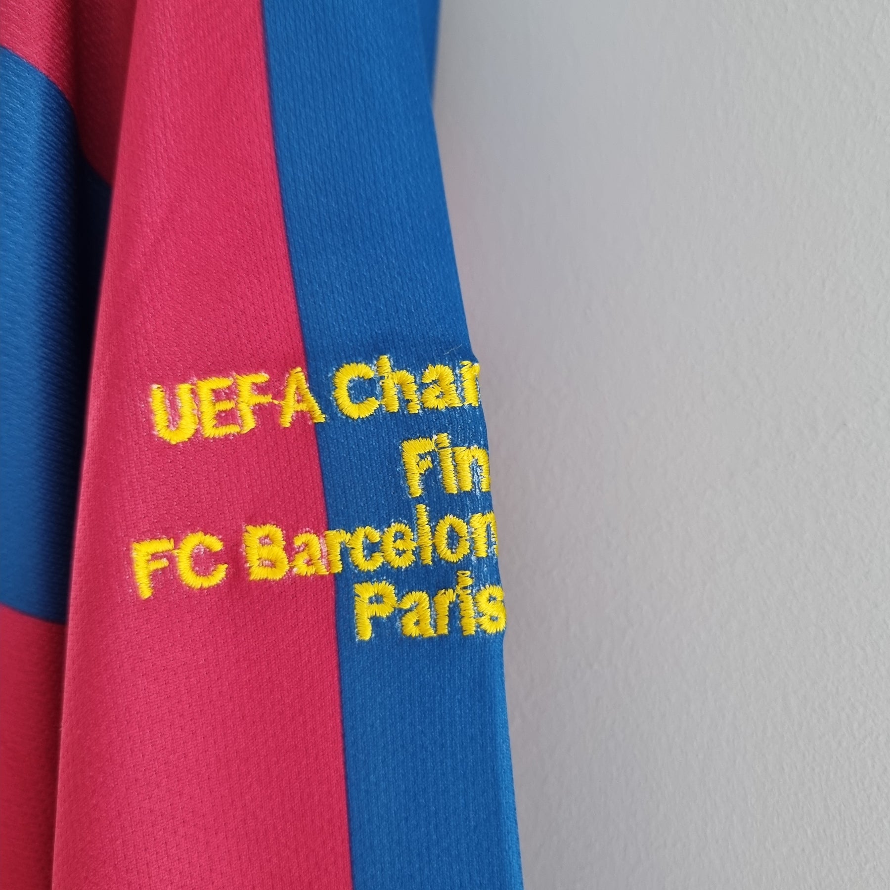Camisa Manga Longa Barcelona I - 2005/06 Retrô