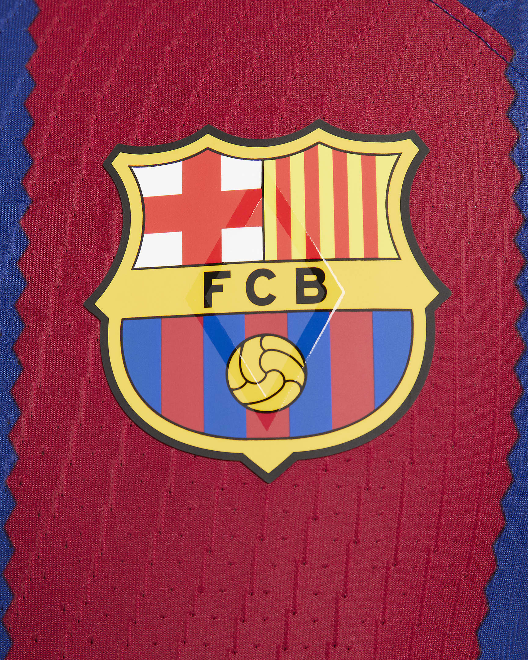 Camisa Barcelona I - 2023/24 Azul e Vermelha