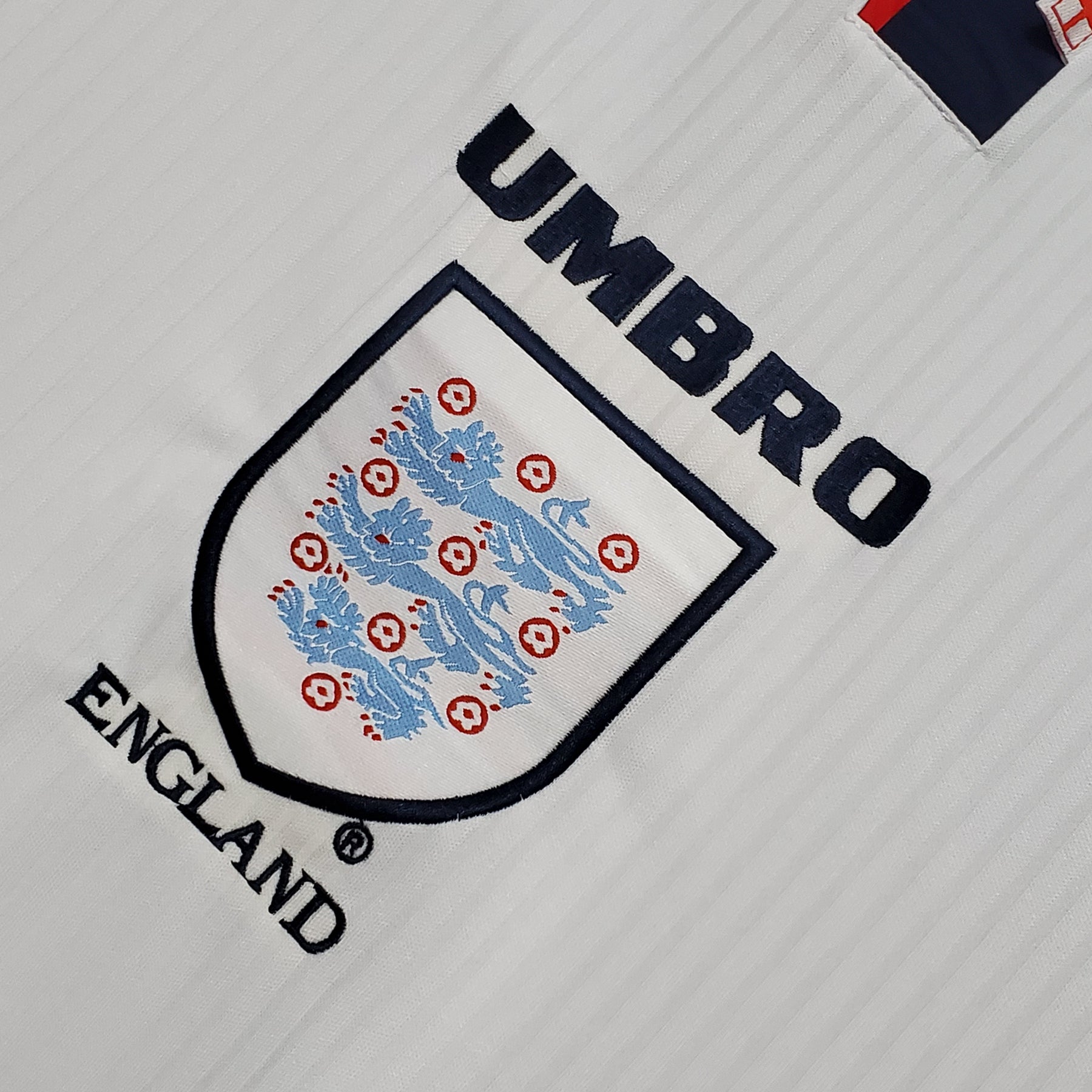 Camisa Umbro Inglaterra I - 1998 Retrô