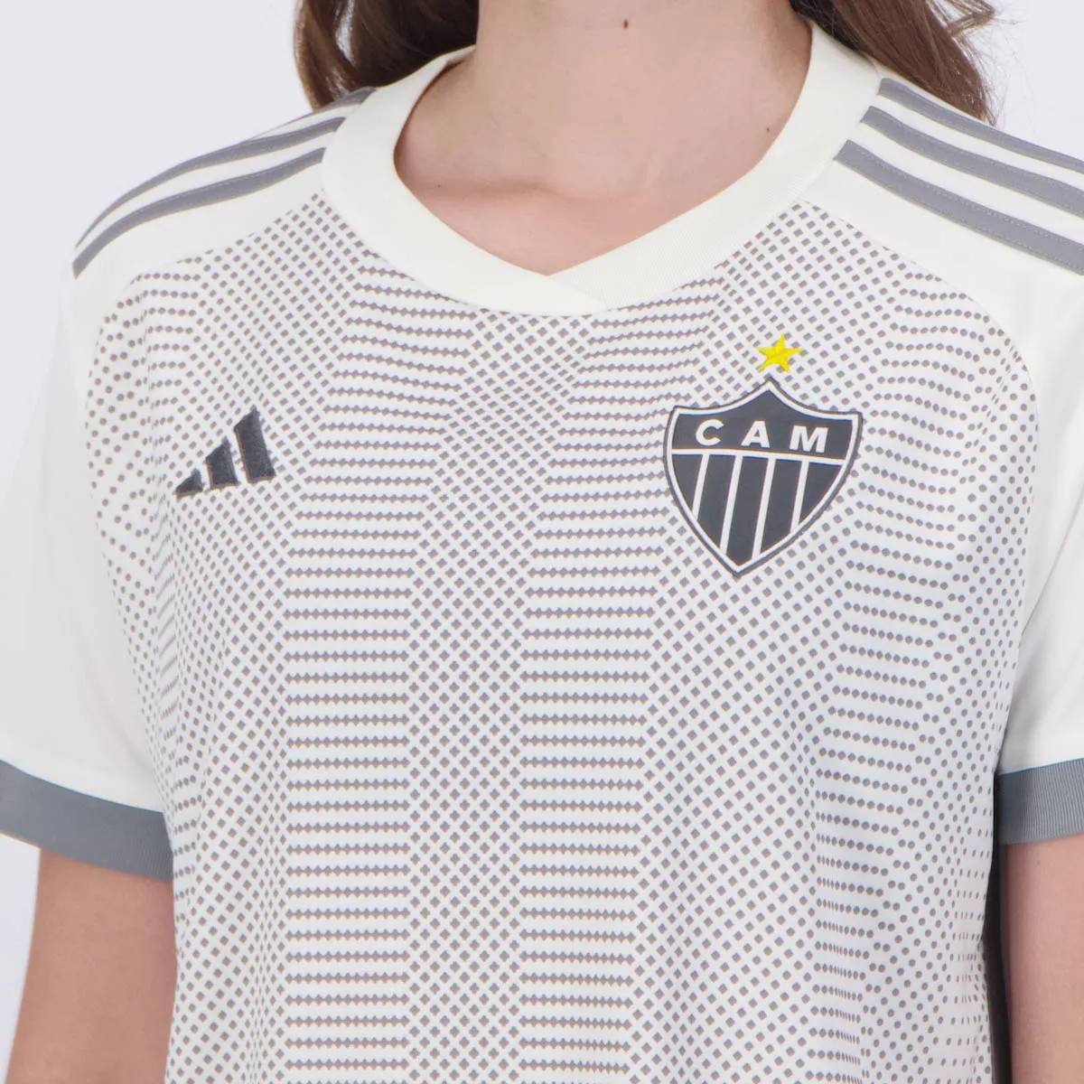 Camisa Feminina Atlético Mineiro II - 2024/25 Branca