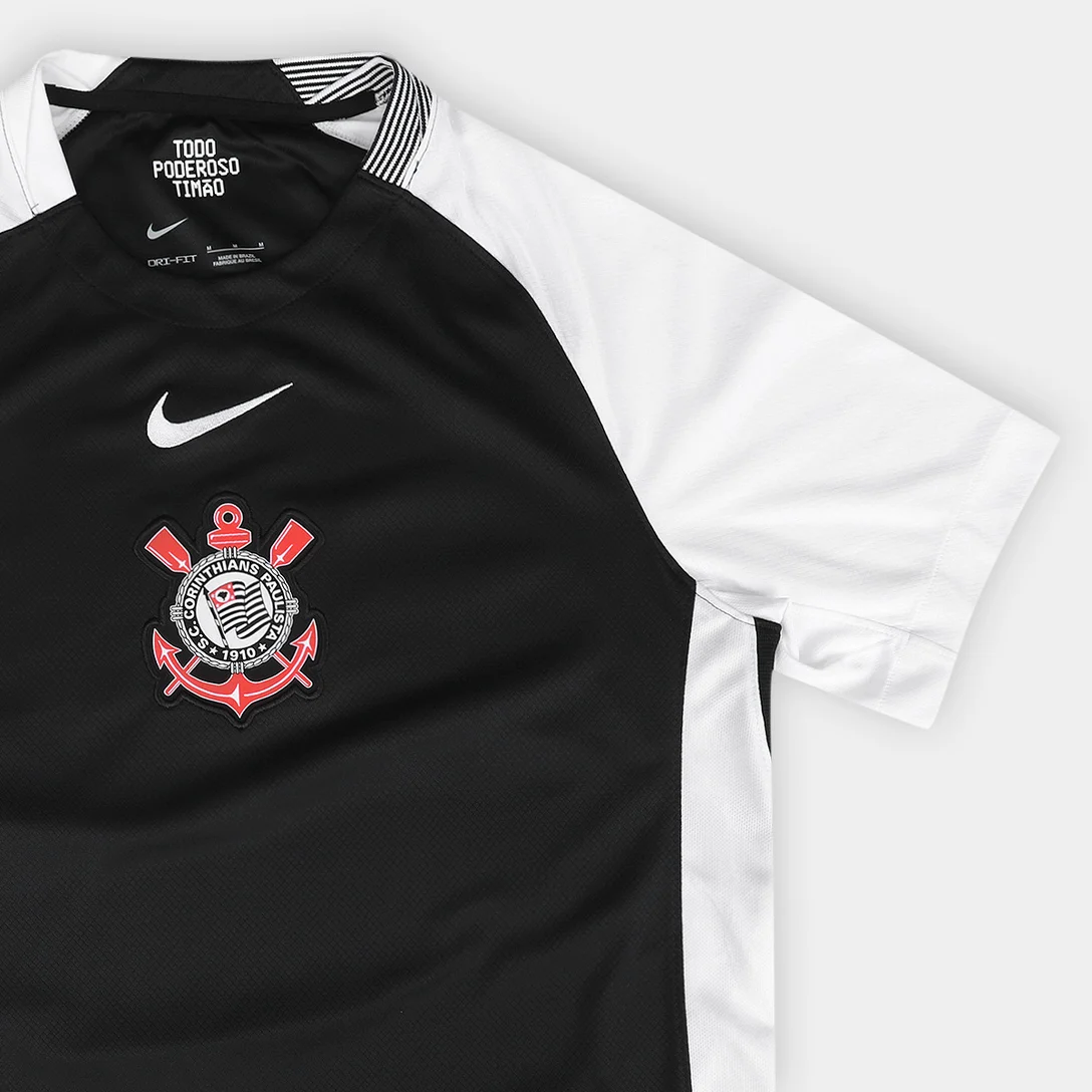 Camisa Corinthians II - 2025/26 Preta