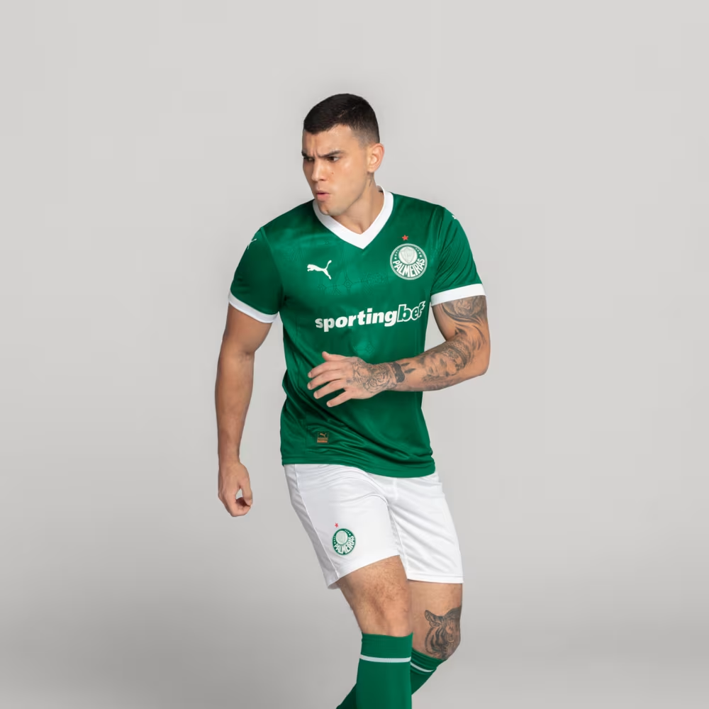 Camisa Versão Jogador Palmeiras I - 2025/26 Verde