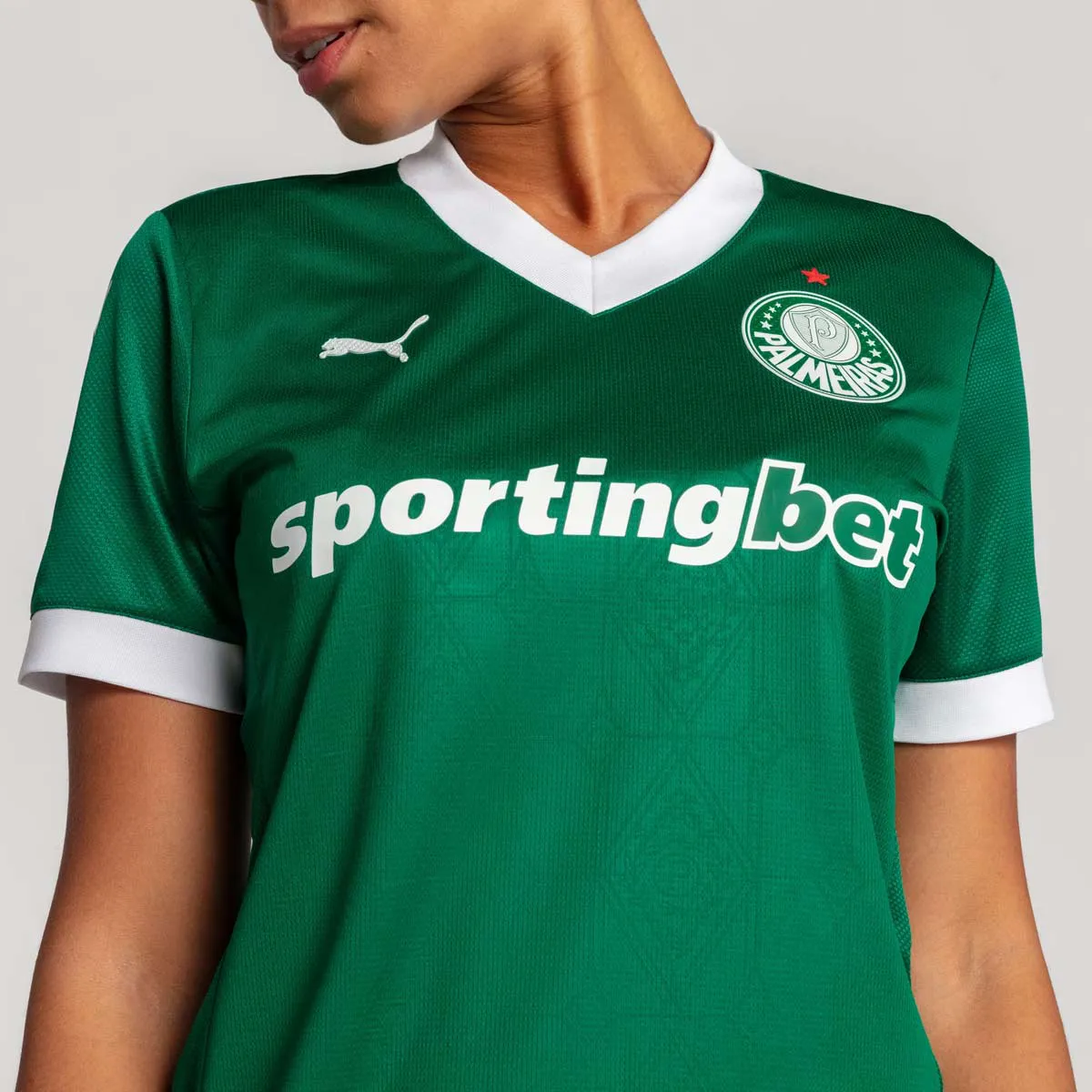 Camisa Palmeiras I Feminina - 2025/26 Verde