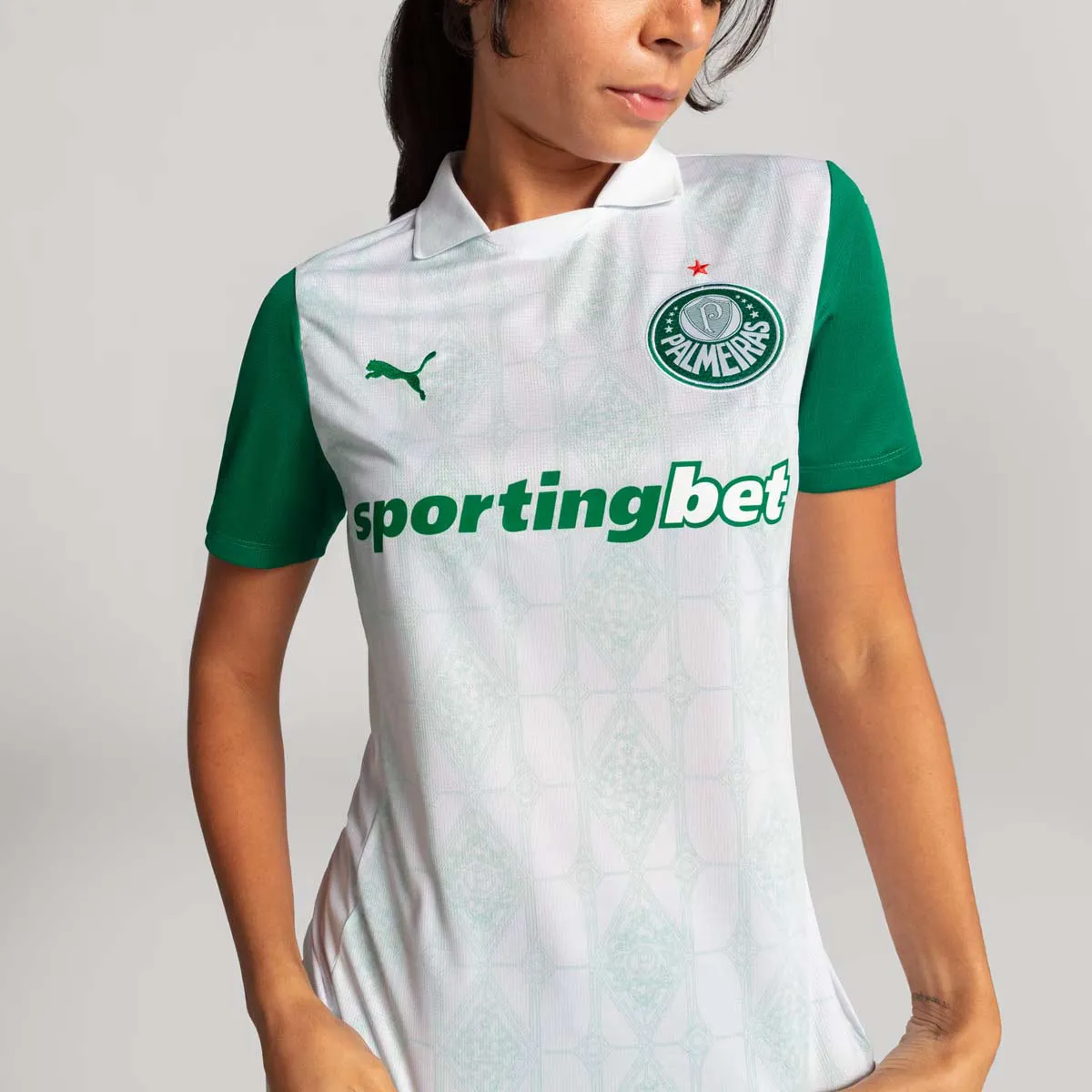 Camisa Palmeiras II Feminina - 2025/26 Branca