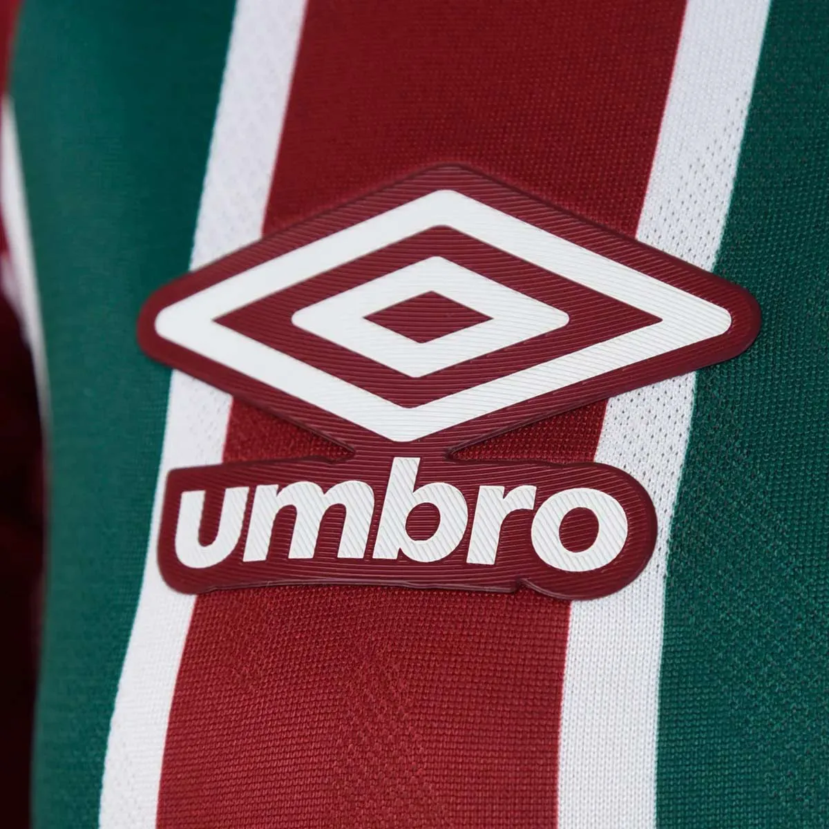 Camisa Fluminense Feminina I - 2025/26 Vinho e Verde