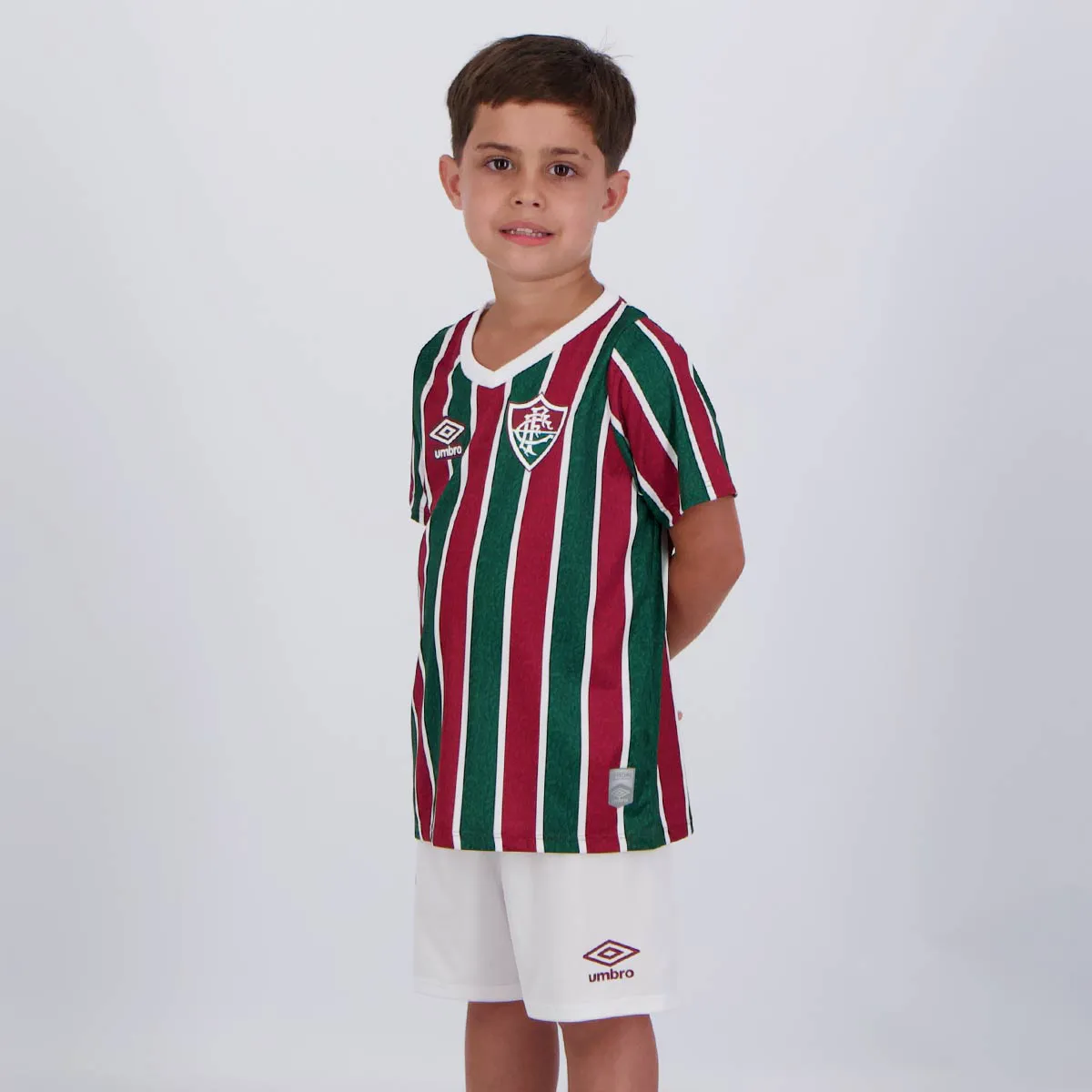 Kit Infantil Fluminense I - 2024/25 Tricolor