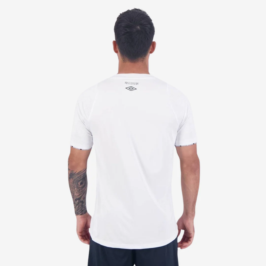 Camisa Neymar Santos I - 2024/25 Branca