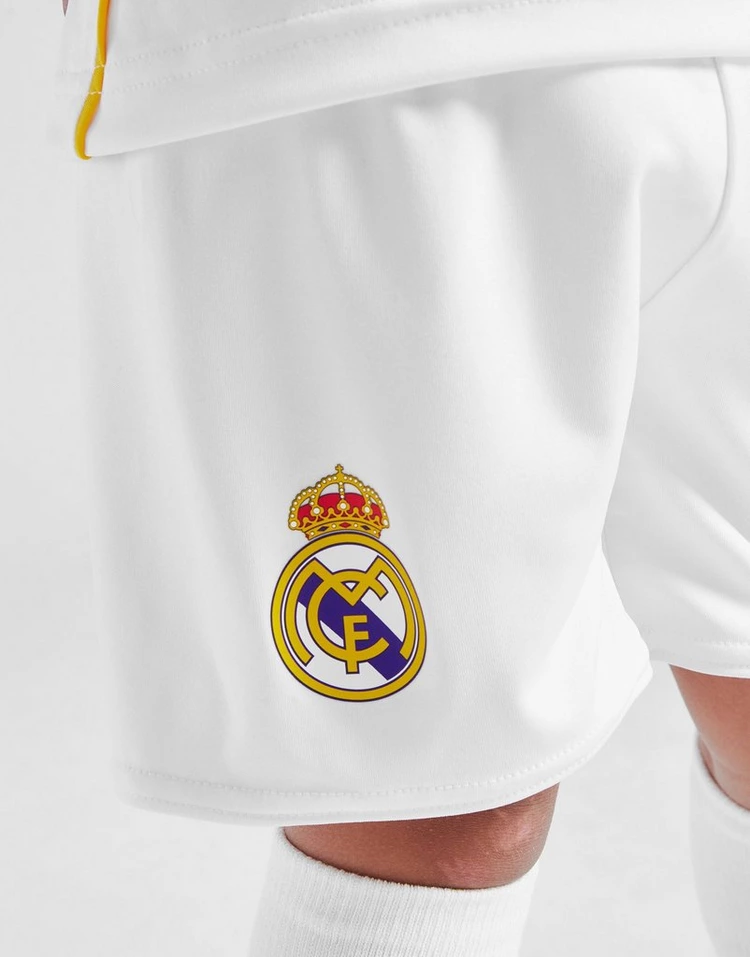 Kit Infantil Real Madrid I - 2025/26 Branca