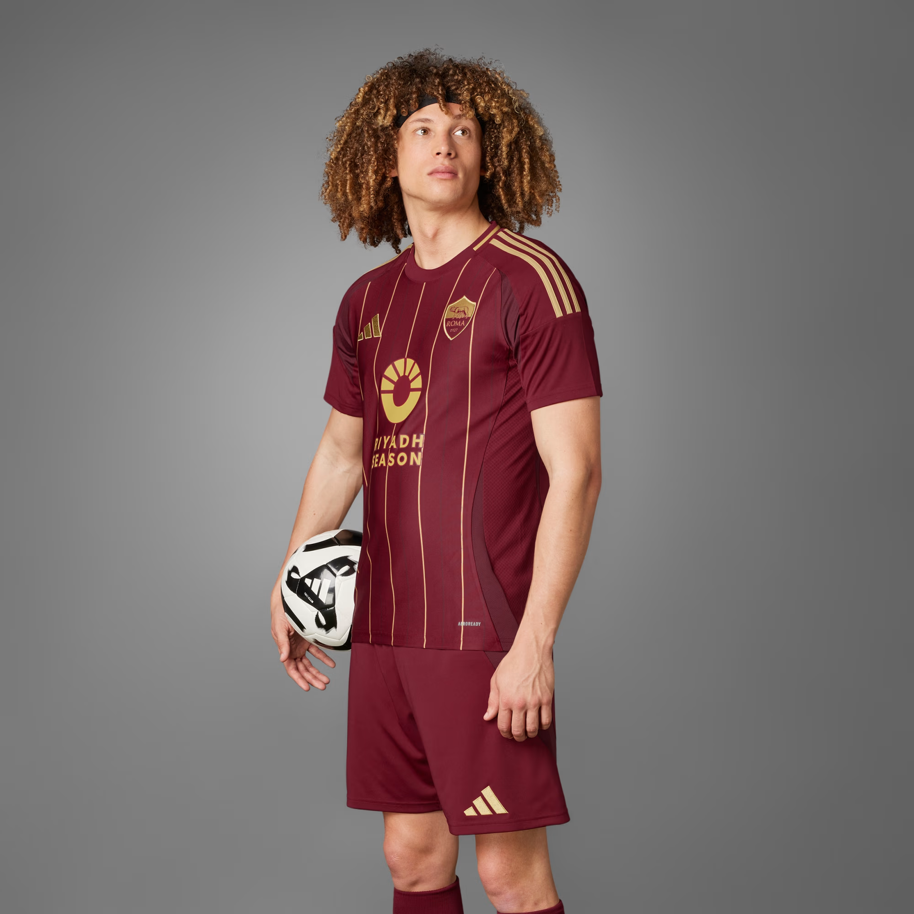 Camisa Roma I - 2024/25 Vermelha