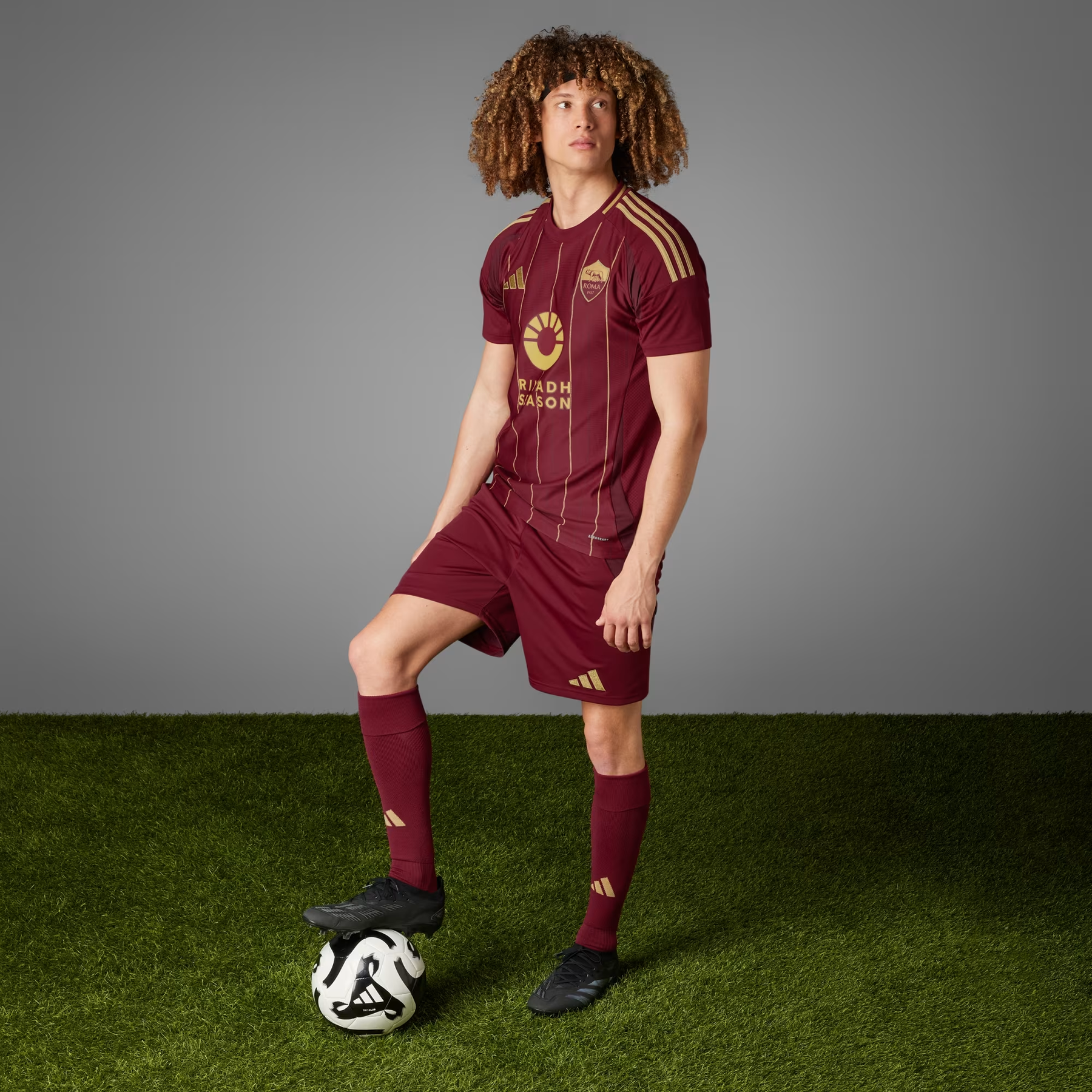 Camisa Roma I - 2024/25 Vermelha