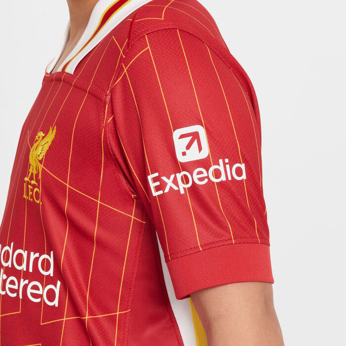 Kit Infantil Liverpool I - 2024/25 Vermelho