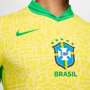 Camisa Versão Jogador Brasil I - 2024/25 Amarela