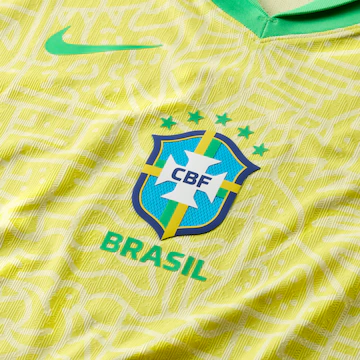 Camisa Versão Jogador Brasil I - 2024/25 Amarela