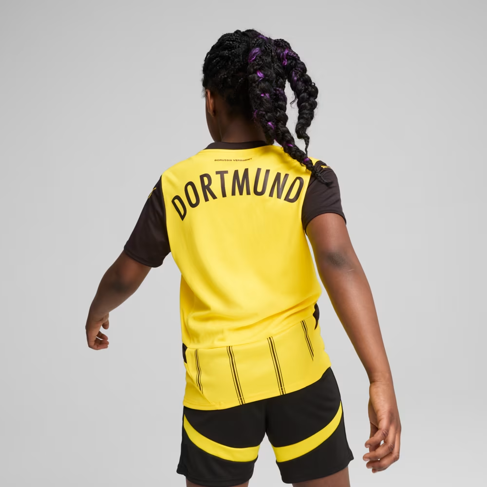 Kit Infantil Borussia Dortmund I - 2024/25 Amarelo
