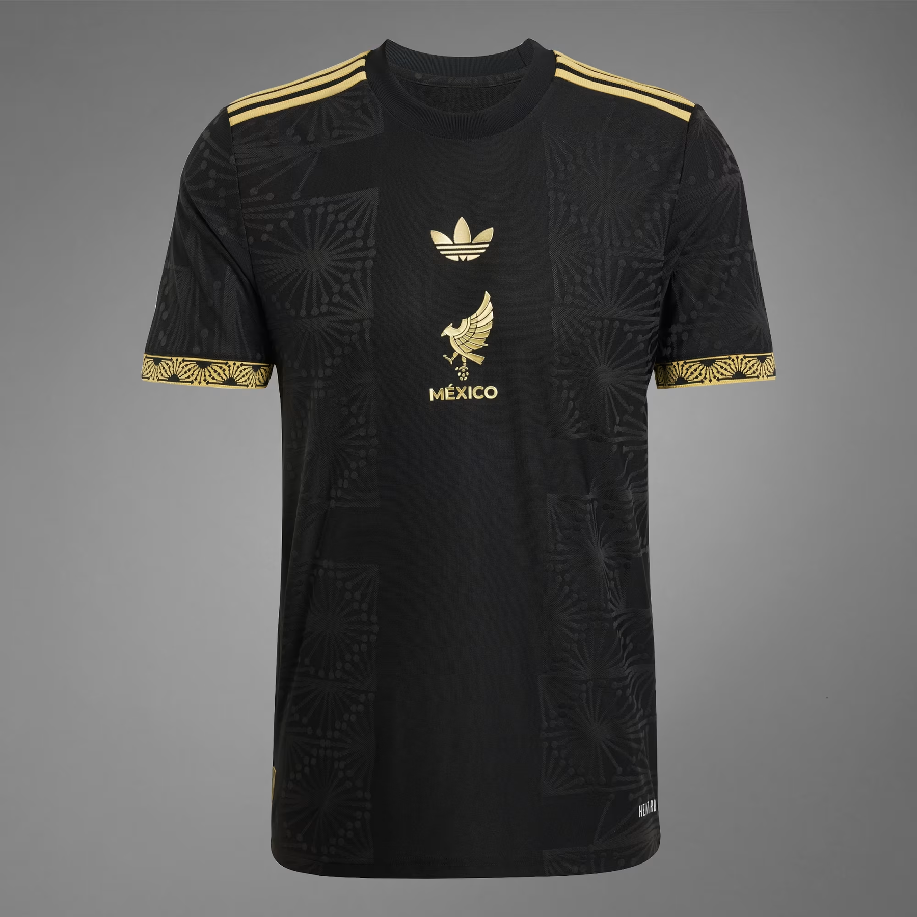 Camisa México Gold - 2025/26 Preta