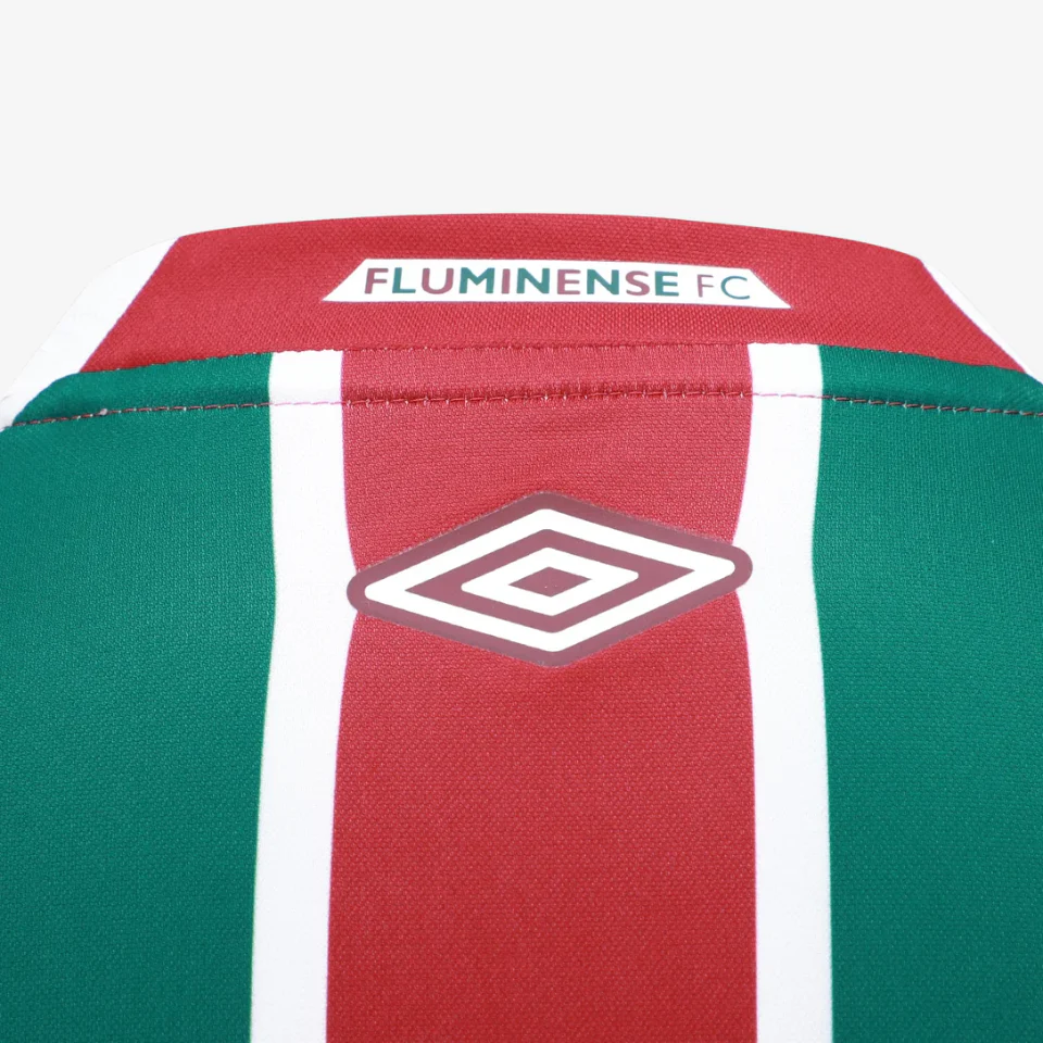 Camisa Manga Longa Fluminense I - 2025/26 Vinho e Verde