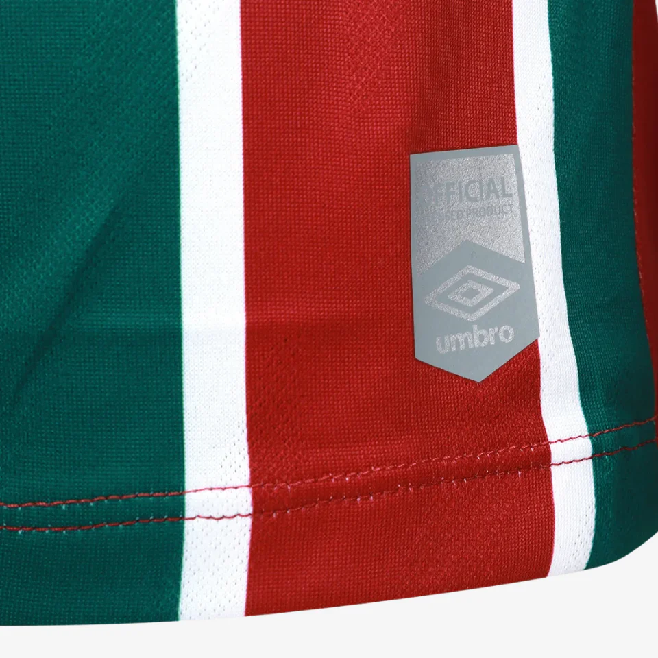 Camisa Manga Longa Fluminense I - 2025/26 Vinho e Verde