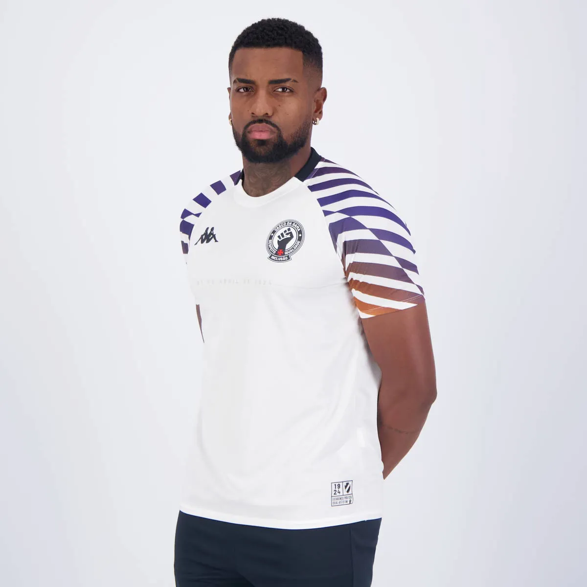 Camisa Vasco Aquecimento - 2024/25 Branca